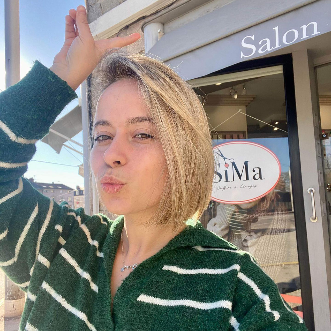 Coupe femme chez Sima Coiffure Limoges